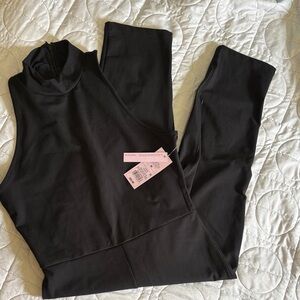 Wild Fable Black High-Neck Jumpsuit
